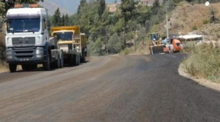 Eski Fethiye Yolu Asfaltlandı