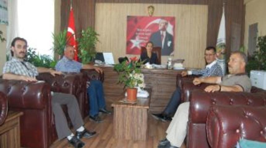 Mhp Teşkilatından Kadıoğlu'na Ziyaret