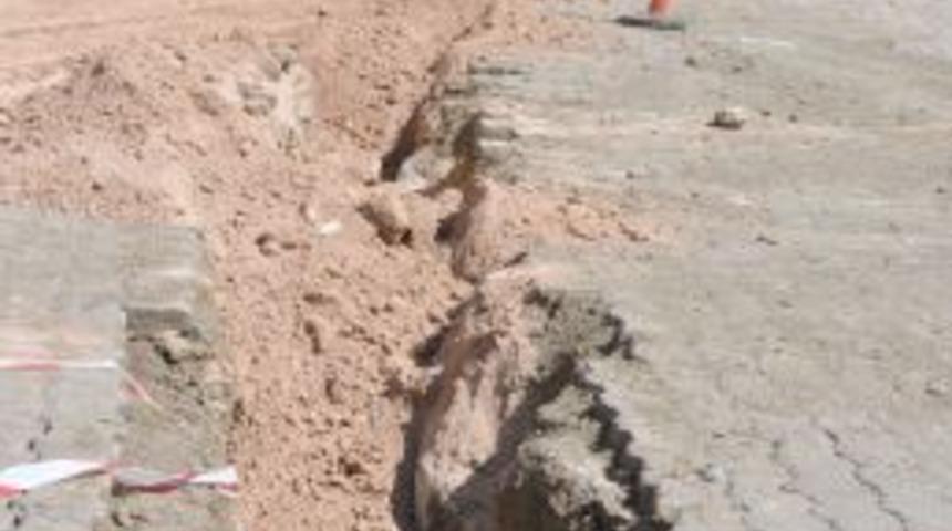 Zile'de Doğalgaz Altyapı &Ccedil;alışmaları S&uuml;r&uuml;yor