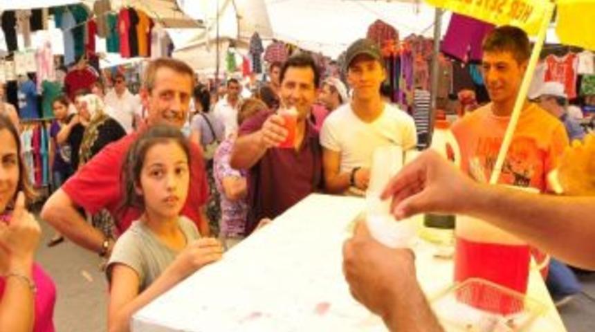 Milas'ta Kar Helvasına Yoğun İlgi