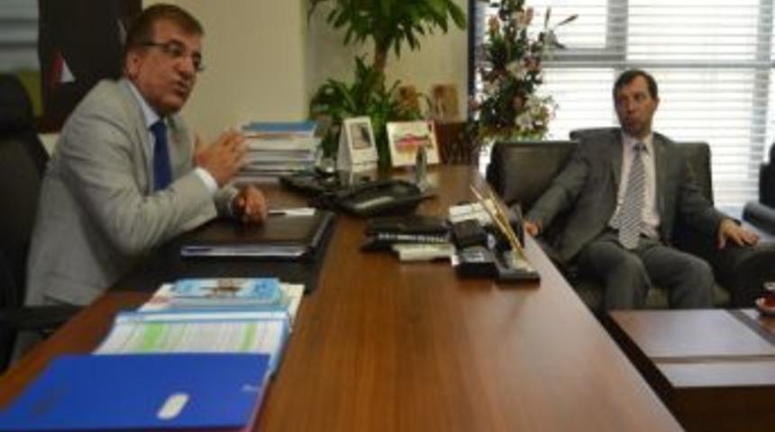 Mhp Bursa İl Başkanı Hasan Toktaş, Ak Parti İl Başkanı Sedat Yal&ccedil;ın&rsquo;ı Ziyaret Etti