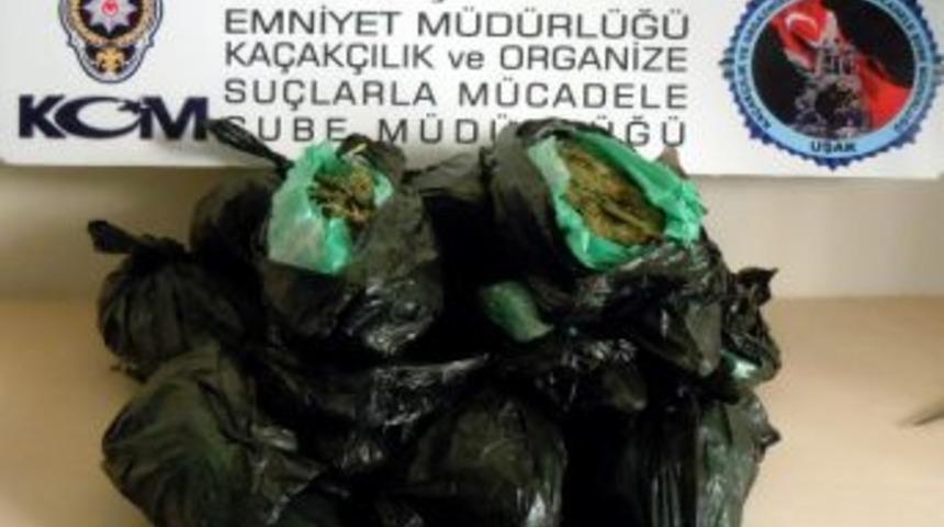 Uşak&rsquo;ta Uyuşturucu Operasyonu