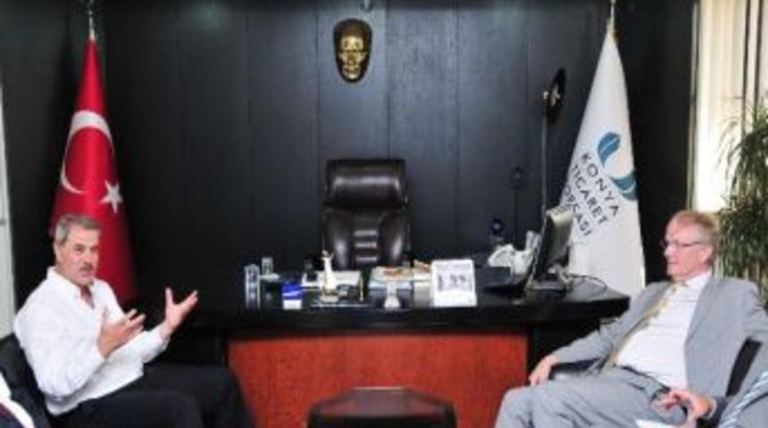 Alman B&uuml;y&uuml;kel&ccedil;i Ktb&rsquo;yi Ziyaret Etti