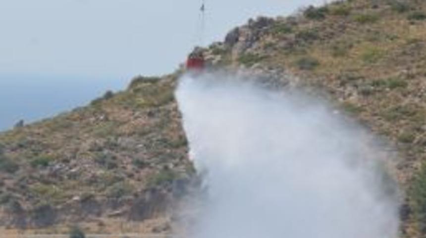 Orman Yangını S&ouml;nd&uuml;r&uuml;ld&uuml;