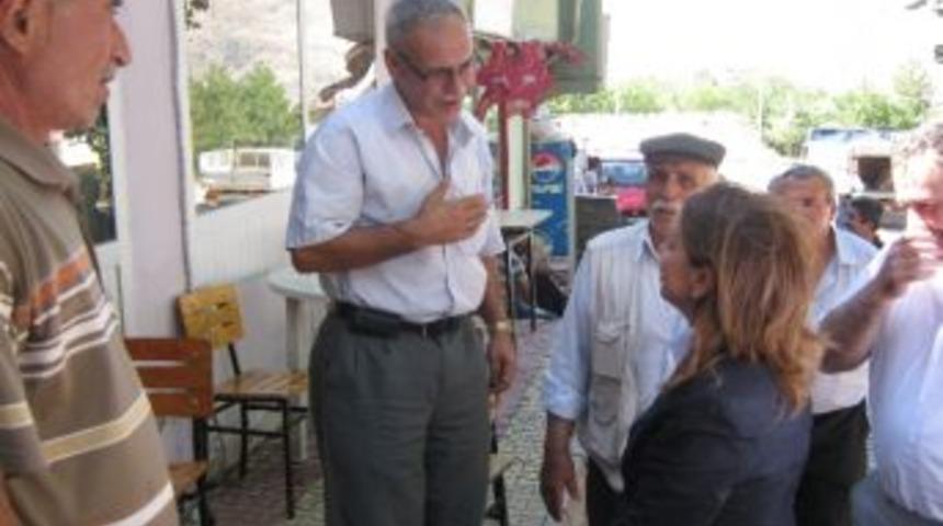 Milletvekili &Ccedil;alık, Doğduğu İl&ccedil;enin Sorunlarını Dinledi