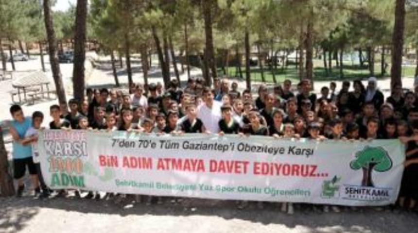 Şehitkamil Yaz Spor Okulu &Ouml;ğrencileri &Ccedil;ay Partisinde Buluştu