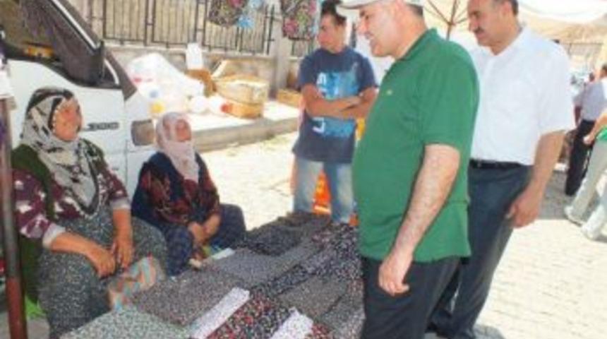 Milletvekili Kavaklıoğlu Meşhur Bor Pazarı Esnaflarıyla Buluştu