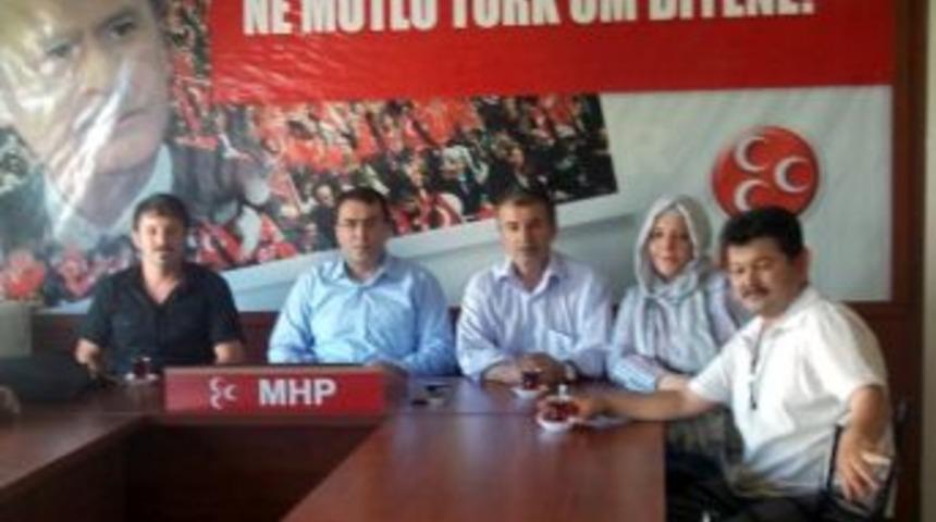 Okul Kantincileri Derneği Mhp Eskişehir İl Teşkilatını Ziyaret Etti