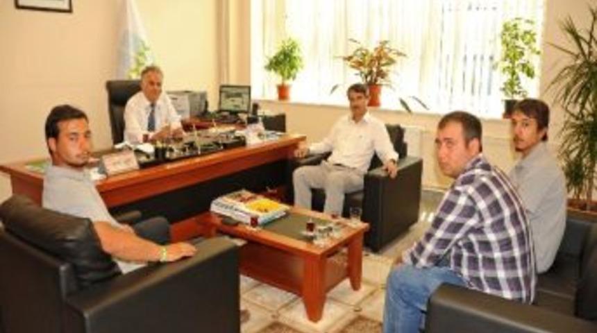 G&uuml;neş Aracı Takımından Rekt&ouml;r Vekiline Ziyaret