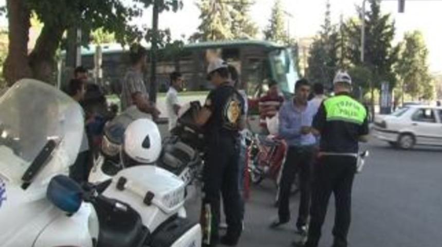 Urfa&rsquo;da motosiklet denetimi