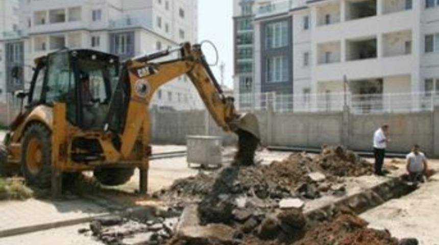 Kartal&rsquo;da altyapı &ccedil;alışmaları s&uuml;r&uuml;yor