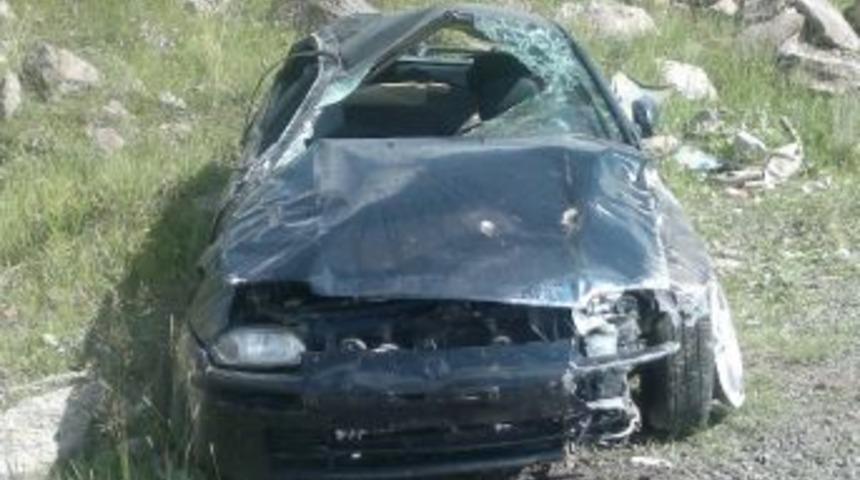 Ardahan&rsquo;da Trafik Kazası: 3 Asker Yaralı