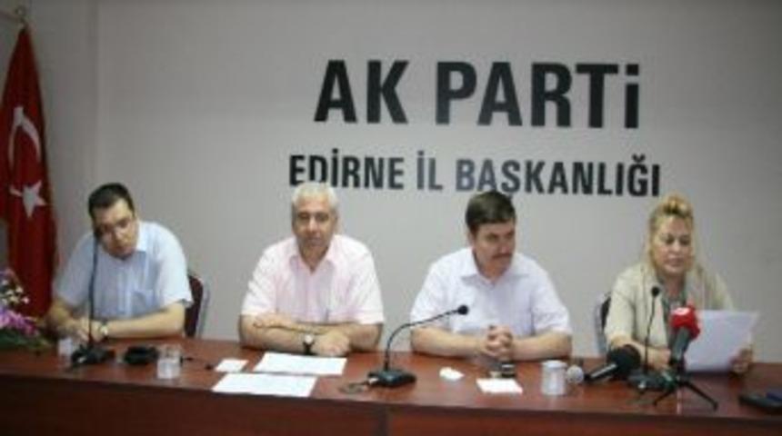 Ak Parti Edirne İl Teşkilatı Ramazan Boyunca Sokak İftarı D&uuml;zenleyecek