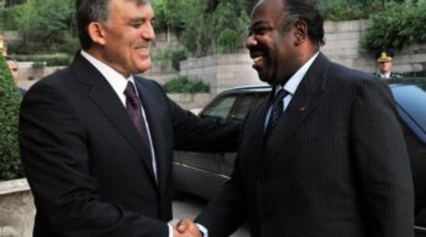 G&uuml;l'den Gabon Cumhurbaşkanı Ondimba Onuruna Akşam Yemeği