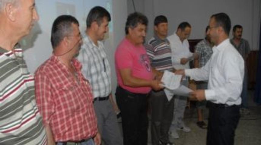 Fethiye&rsquo;de Osmanlı &Ouml;ğrenen 59 Kişi Sertifika Sahibi Oldu