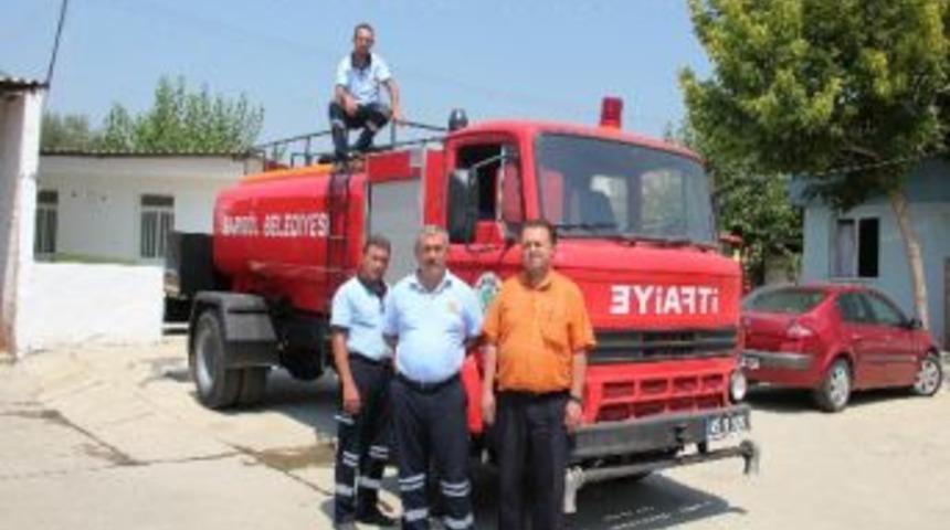 Sarıg&ouml;l Belediyesi, İtfaiyesine Ara&ccedil; Desteği