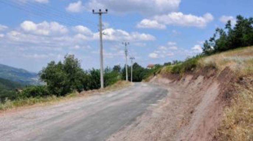 Panayır Yolunda Asfalt &Ccedil;alışması