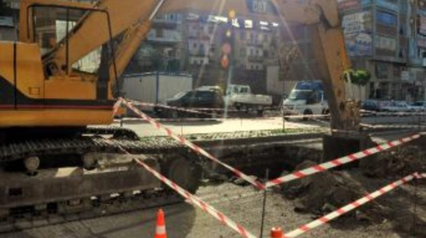 Erzurum&rsquo;da Savaş D&ouml;neminden Kalma Top Mermisi Bulundu