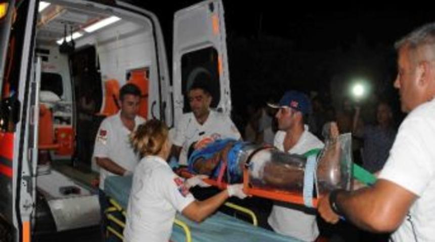 Marmaris'te Trafik Kazası: 1 Yaralı