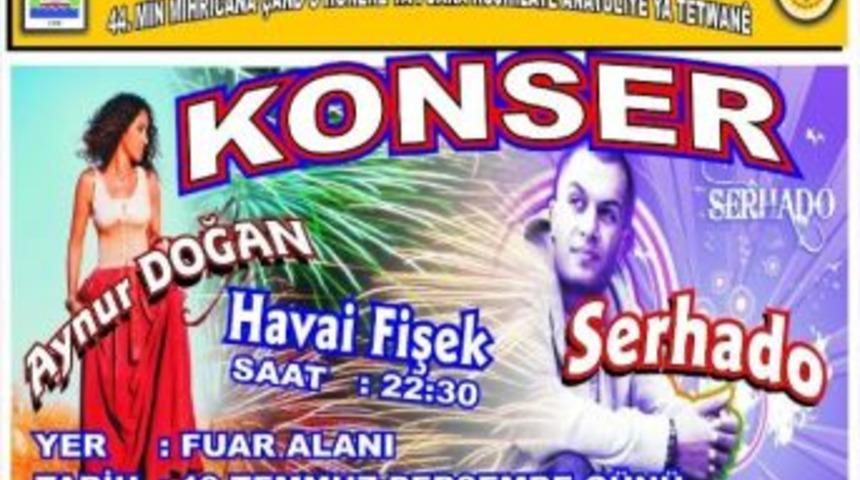 Aynur Doğan Ve Serhado Tatvan&rsquo;da Sahne Alacak
