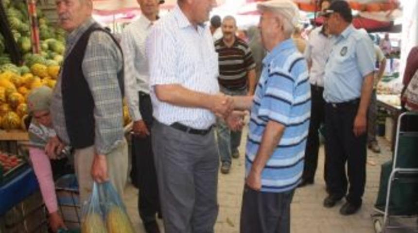 Başkan Yakut&rsquo;un Pazar Ziyareti