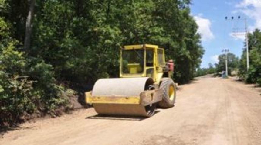 Panayır yoluna asfalt