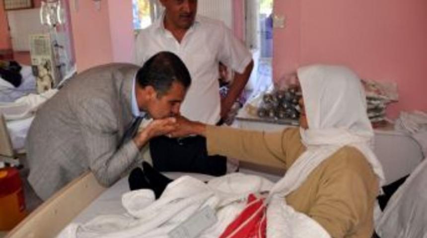 Milletvekili Ali Turan Diyaliz Hastalarını Ziyaret Etti