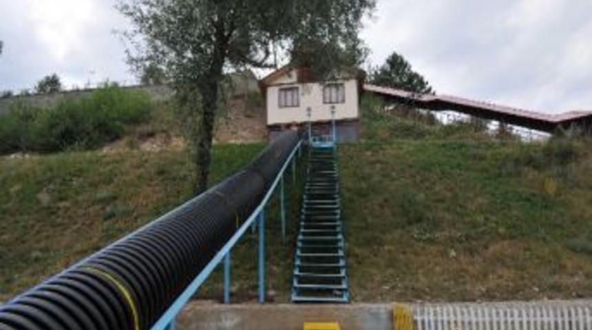 &Ccedil;ocuklar İhsangazi&rsquo;de Aqua Parkında Serinliyor