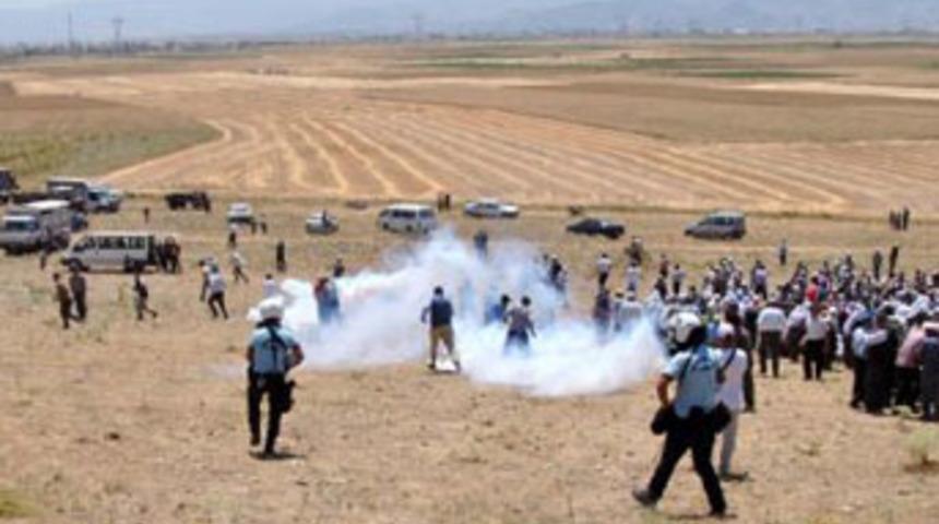 Afyon'da taş ocağı gerginliği