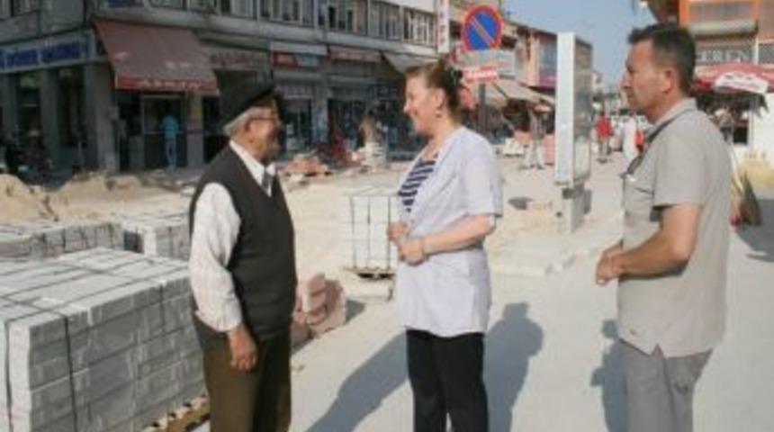 Bolvadin&rsquo;deki &Ccedil;arşı D&uuml;zenlemesi &Ccedil;alışması Tamamlanıyor