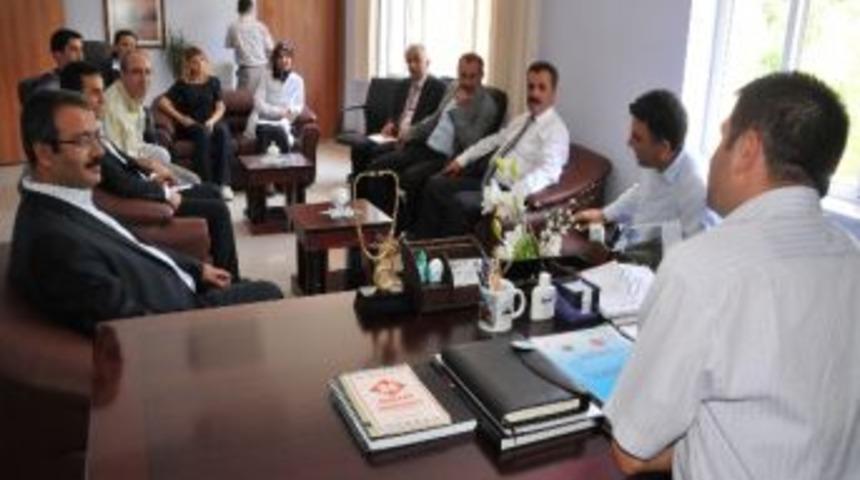 Halk Sağlığı M&uuml;d&uuml;rl&uuml;ğ&uuml;'nden Hastane Başhekimlerine Ziyaret