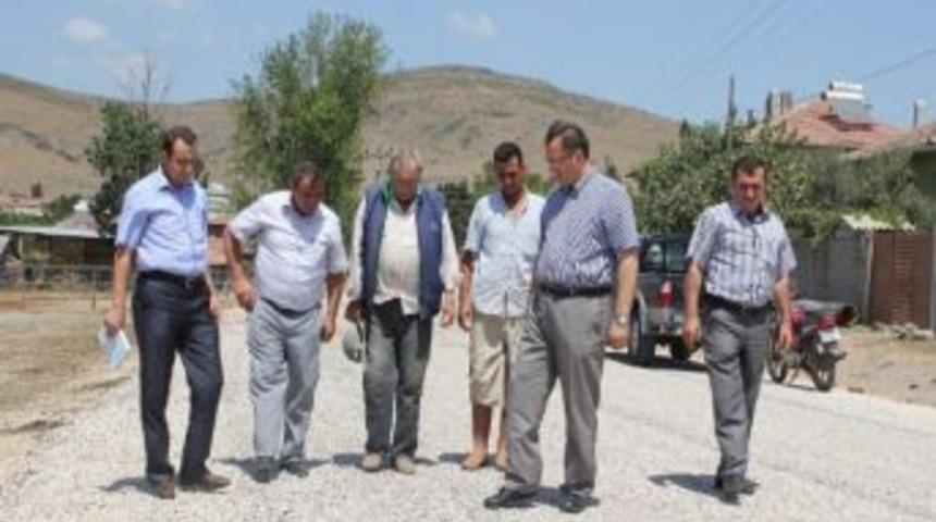 Kaymakam Dınkırcı K&ouml;y Gezilerine Devam Ediyor