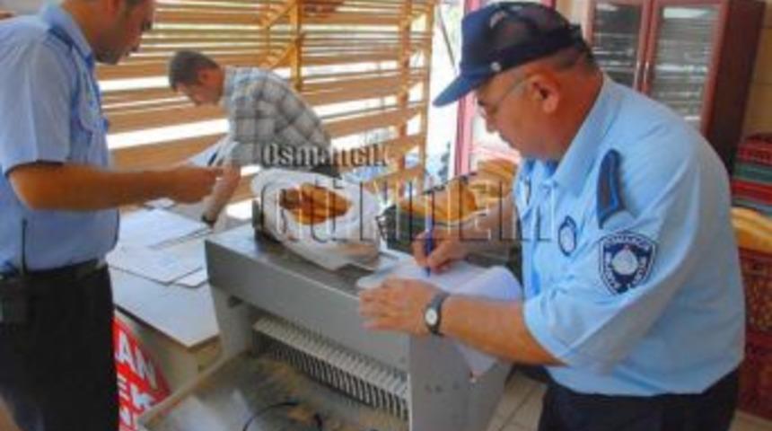 Osmancık zabıtasından fırınlara denetim