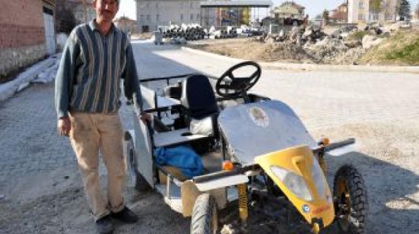 İlkokul Mezunu Mucit Motosiklet Motorundan Yeni Ara&ccedil; Yaptı