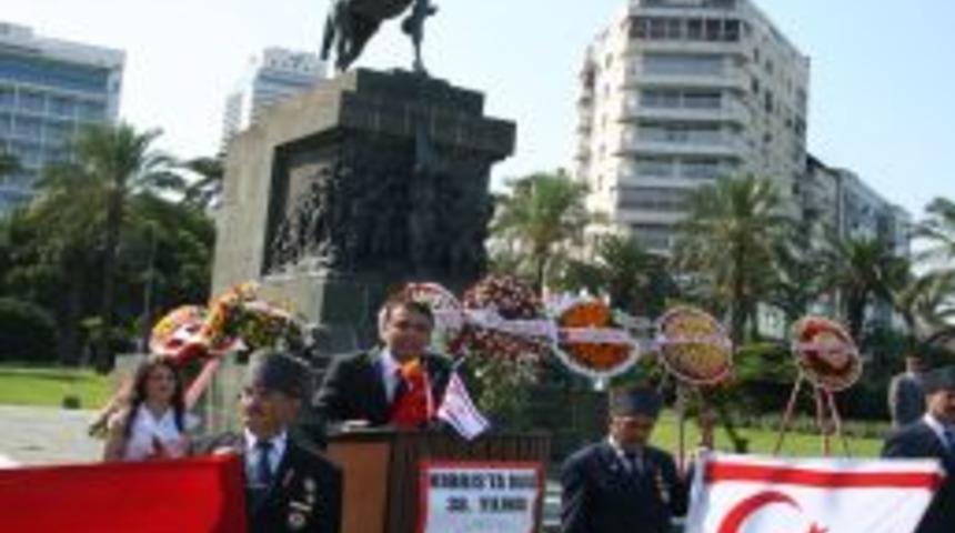 İzmir'de Kıbrıs Barış Harekatı'nın 38. Yıld&ouml;n&uuml;m&uuml; Kutlandı