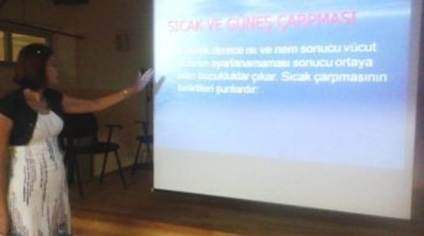 Mezitli Tsm Sıcak Havalara Karşı Uyardı