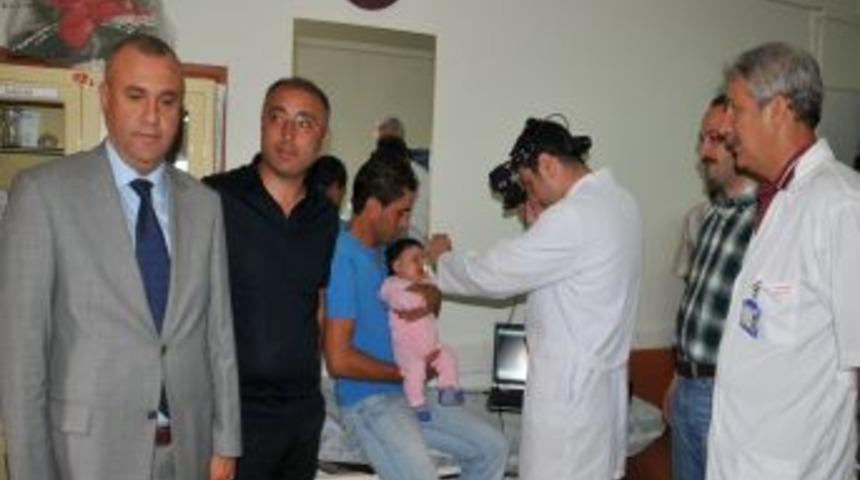Vakfıkebir&rsquo;de Aileler Muayene Esnasında Bebeklerinin G&ouml;z I&ccedil;ini G&ouml;rebilecek