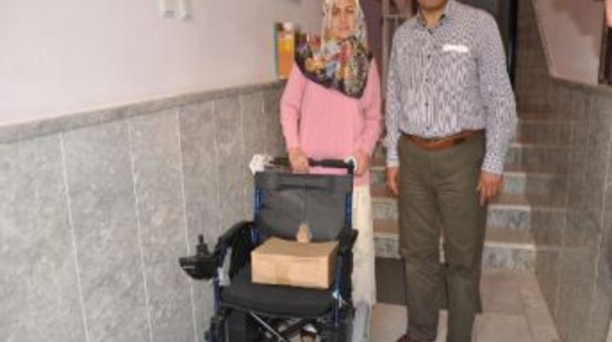 Başkan Alıcık Engelli Mustafa Yıldız&rsquo;ı Sevindirdi