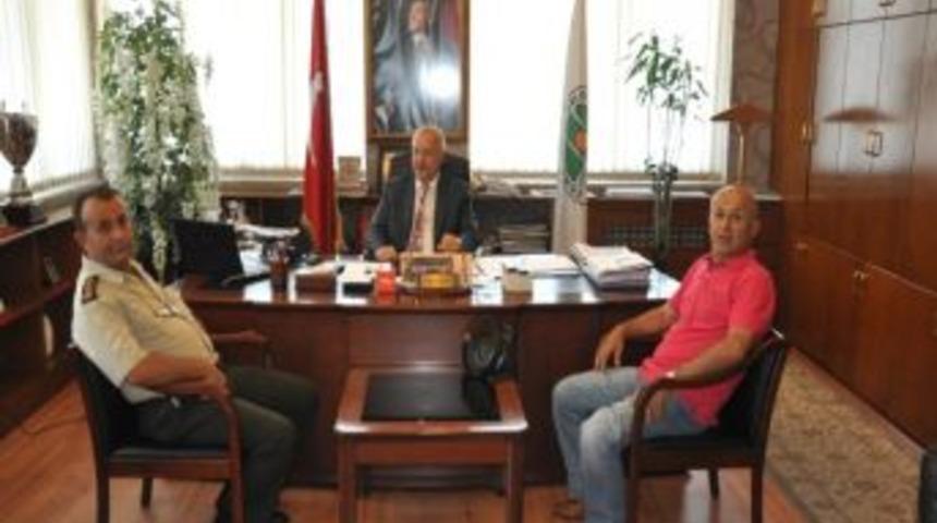 Albay Yaşatır, Akdemir&rsquo;i Ziyaret Etti