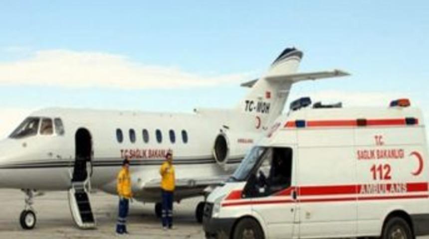 Aydınlı Minik İkizler U&ccedil;ak Ambulansla Ankara&rsquo;ya Sevk Edildi