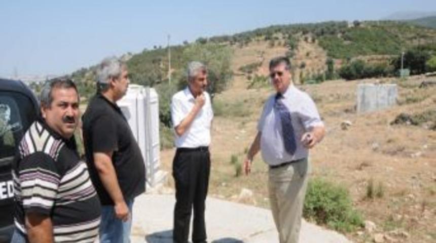 Belediye Başkan Yardımcısı &Ccedil;ipiloğlu Su Depolarını İnceledi