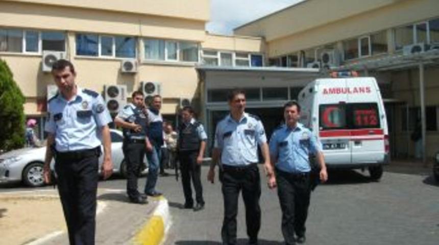 Saldırganların Kaldırıldığı Hastane Geniş G&uuml;venlik &Ouml;nlemi