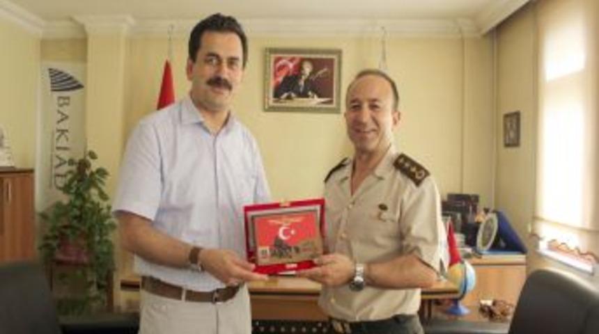 Bartın Jandarma Komutanı Yıldırım&rsquo;dan BAKİAD&rsquo;a Veda Ziyareti