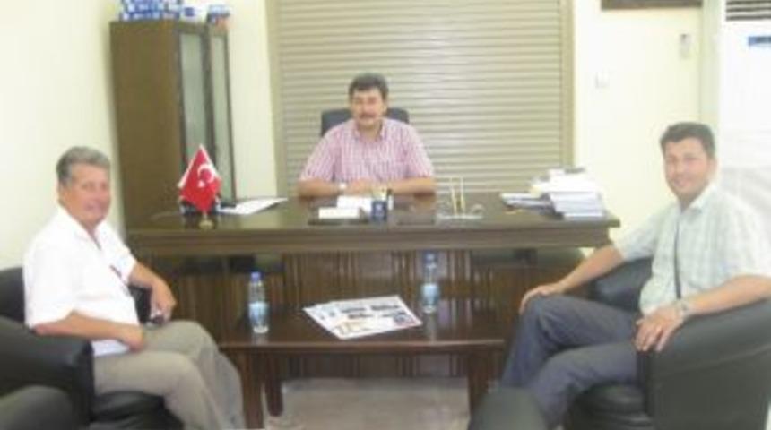 Didim Ticaret Odası Başkanı D&ouml;ver, Mesleki Eğitim Merkezi M&uuml;d&uuml;r&uuml;n&uuml; Ağırladı