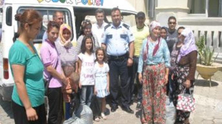 &Ouml;demiş Emniyet M&uuml;d&uuml;rl&uuml;ğ&uuml; Ramazanda Vatandaşlara Erzak Yardımında Bulundu