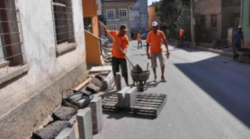 Kandıra Caddeleri Asfaltlanıyor