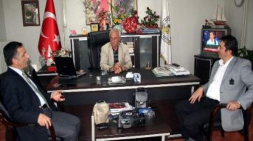 İha Heyeti Arpa&ccedil;ay Belediyesi&rsquo;ni Ziyaret Etti