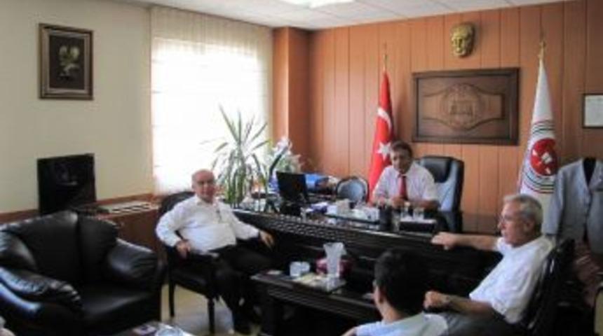 Nazilli&rsquo;ye Atanan Ağır Ceza Reislerine Hoş Geldiniz Ziyareti