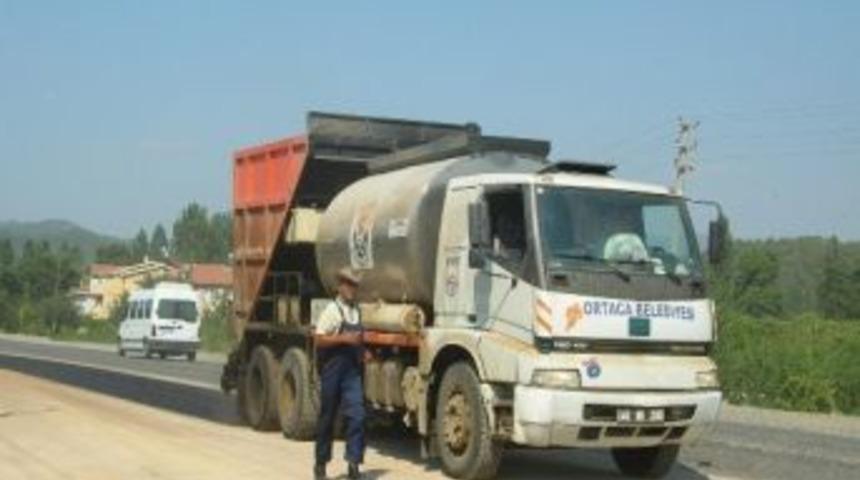 Ortaca-dalyan Yolu&rsquo;nda Asfaltlama &Ccedil;alışmaları Başladı