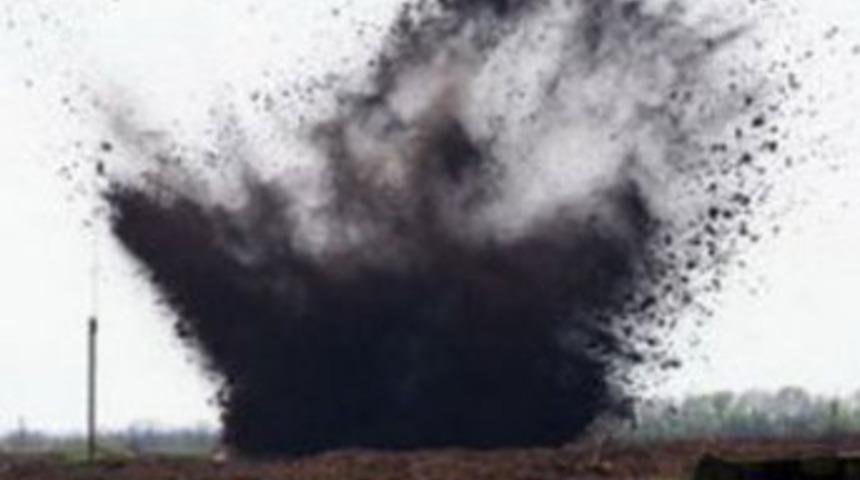 Mayın patladı: 1 yaralı